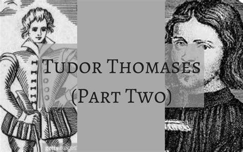 famous tudor thomas names.